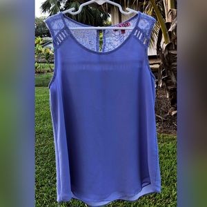 Zebra Filly Tank Top, Size Large, EUC